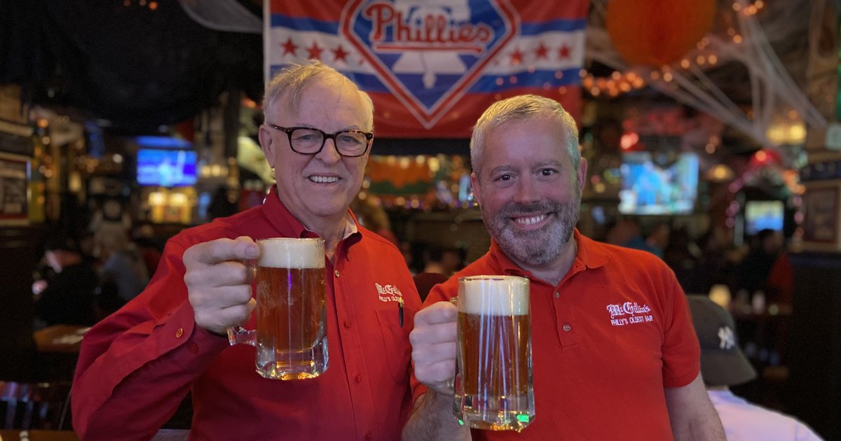 Say 'cheers' to the Phillies with red beer at McGillin's during the World Series - Vimarsana News