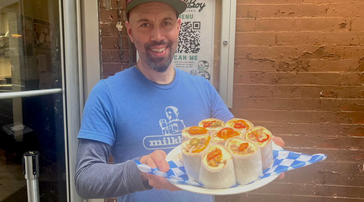 MilkBoy Red October Cheesesteak Phillies World Series