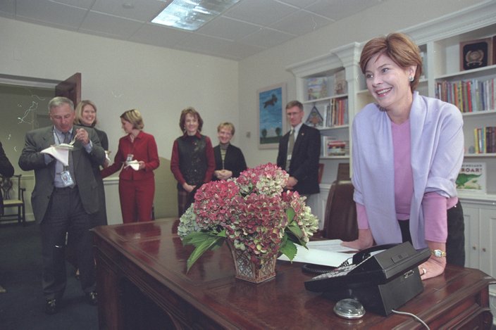 Laura Bush East Wing