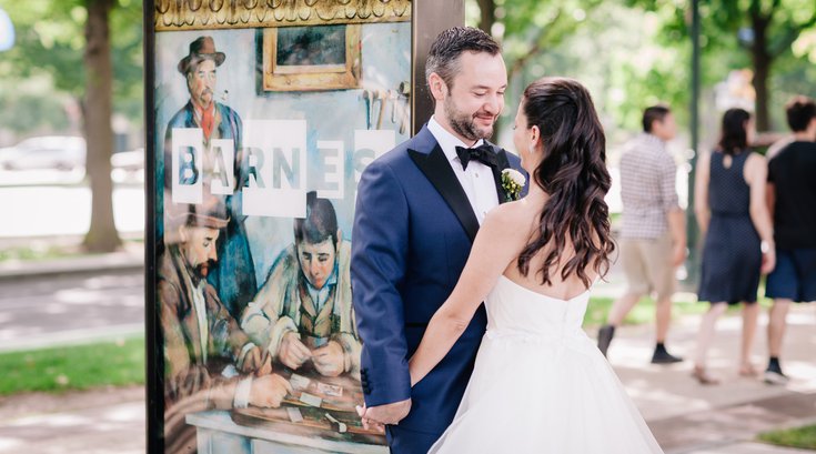 Rodin Museum Barnes Foundation wedding package