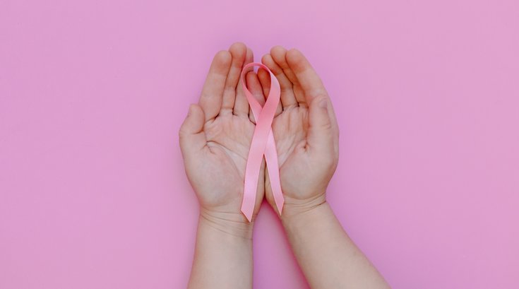 Breast cancer ribbon