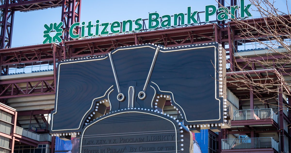 Citizens Bank Park at Night (Home of the Phillies) Philade…