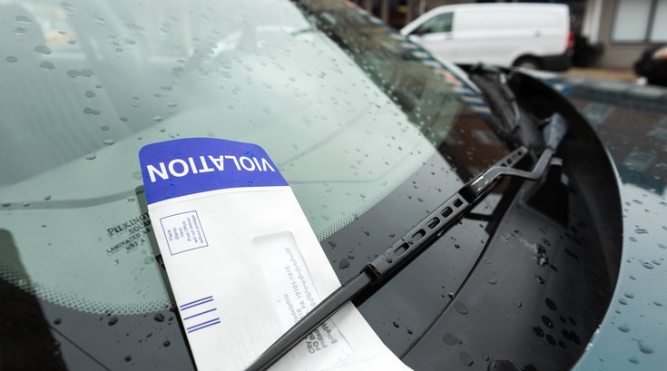 Parking ticket Philadelphia