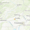 1.6 earthquake Wyomissing Hills Berks County