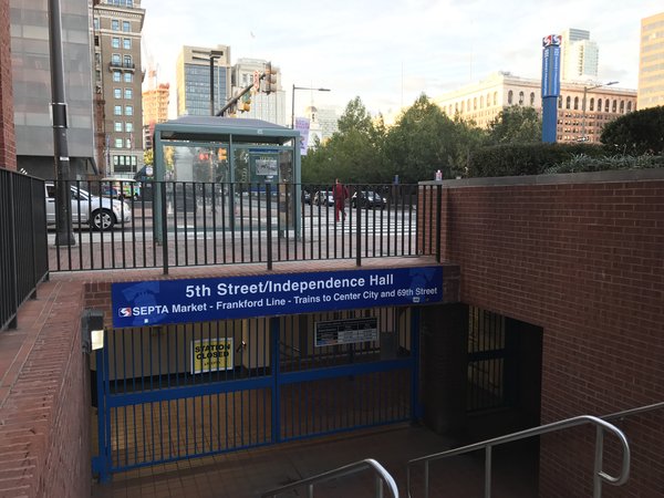 SEPTA strike Subway closed
