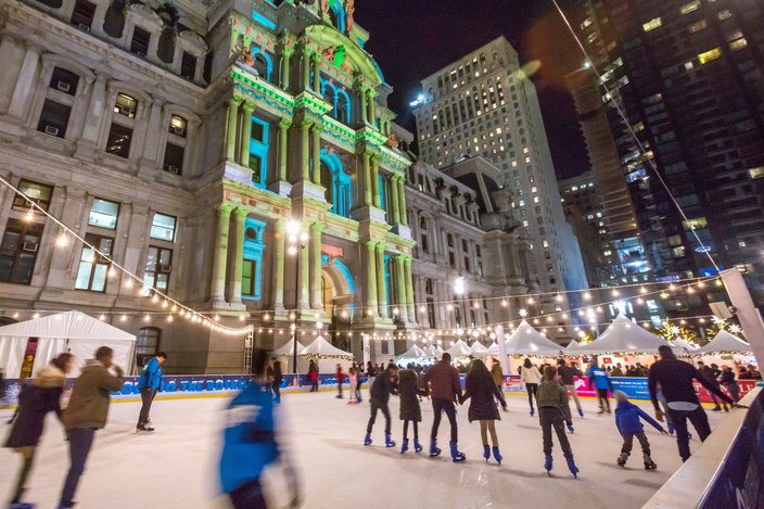 Dilworth Park Skating