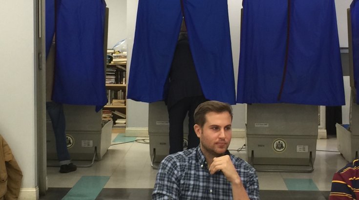 Jim Kenney casts vote for mayor