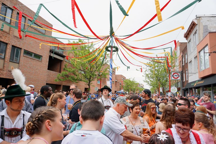 Maifest at the South Street Spring Festival