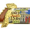 Hot Chocolate 15k finisher medal