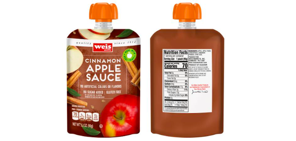 FDA Fruit Pouch Recall Weis