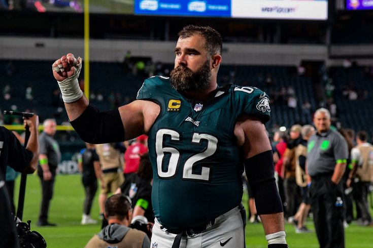 Jason Kelce. This is the ideal male body, what peak performance looks like.  : r/eagles