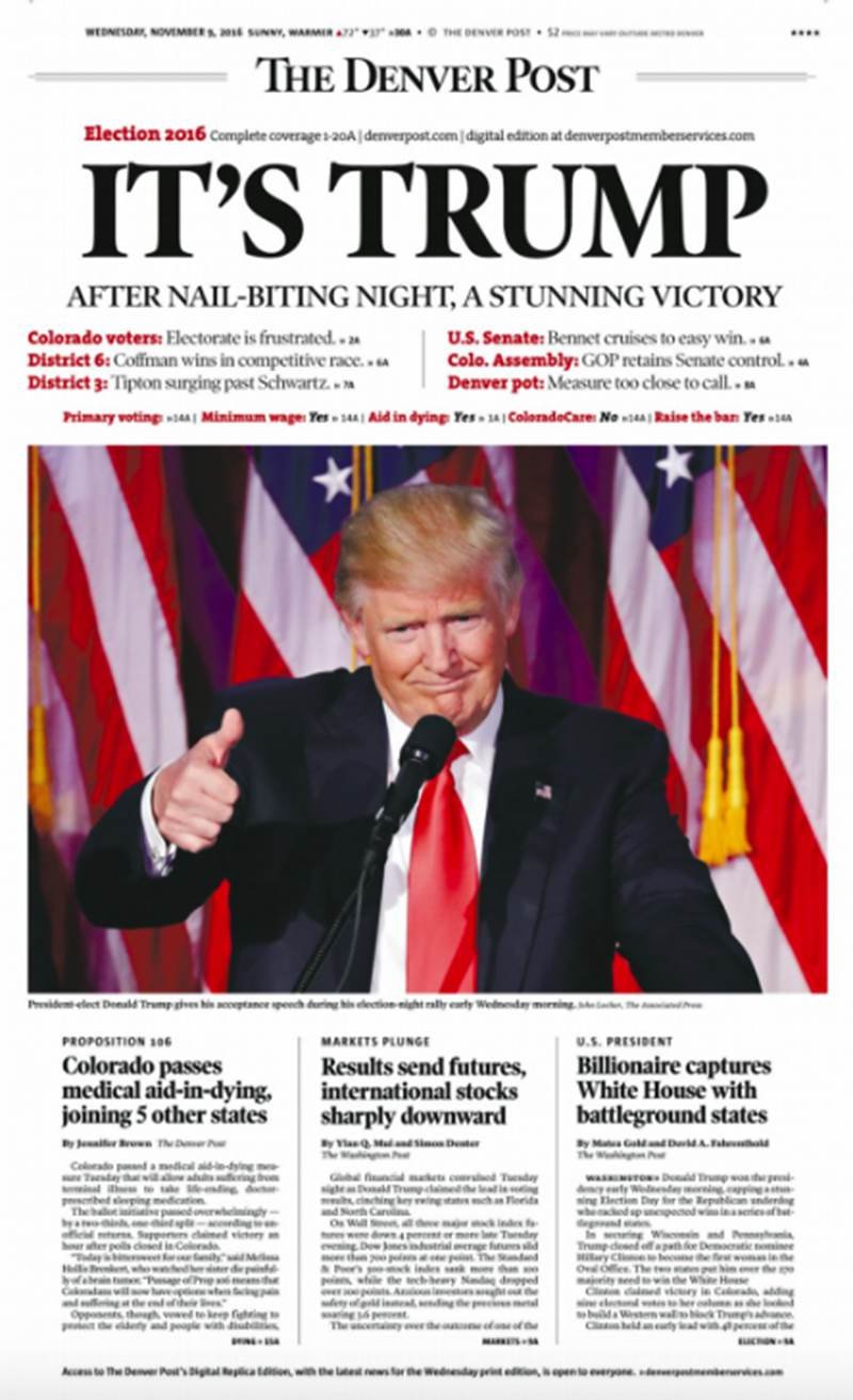 Trump's 'House of Horrors' and other election front pages | PhillyVoice