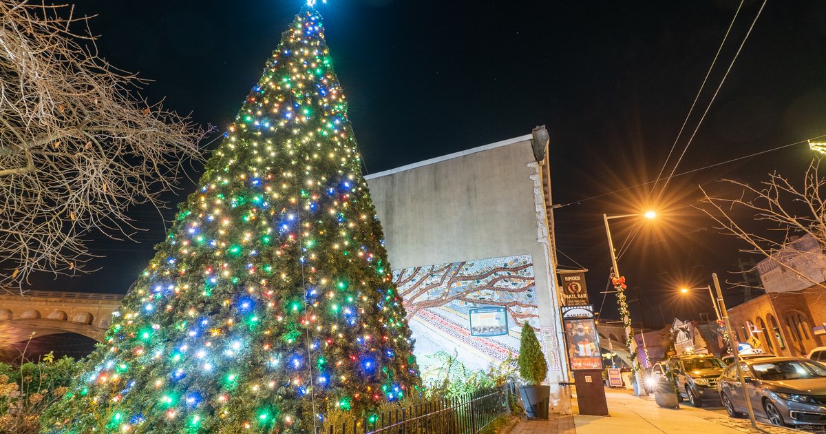 Manayunk tree lighting 2024 Holiday festivities to include Santa, fake