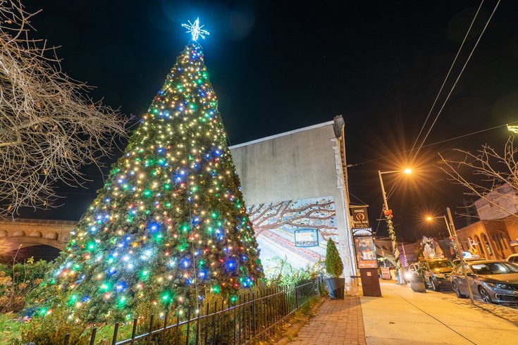 Manayunk Christmas tree