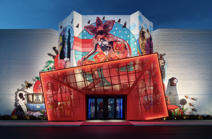 Netflix House Exterior