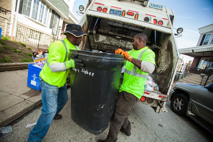 Philly trash days