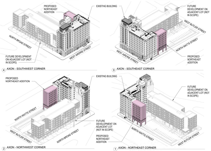 Beury Building Addition Blueprint