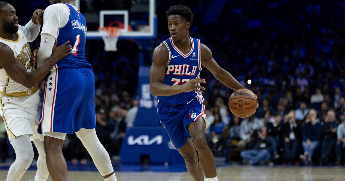 Sixers guard VJ Edgecombe finishes third in NBA Rookie of the Year Award voting