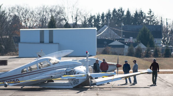 Plane crash Doylestown