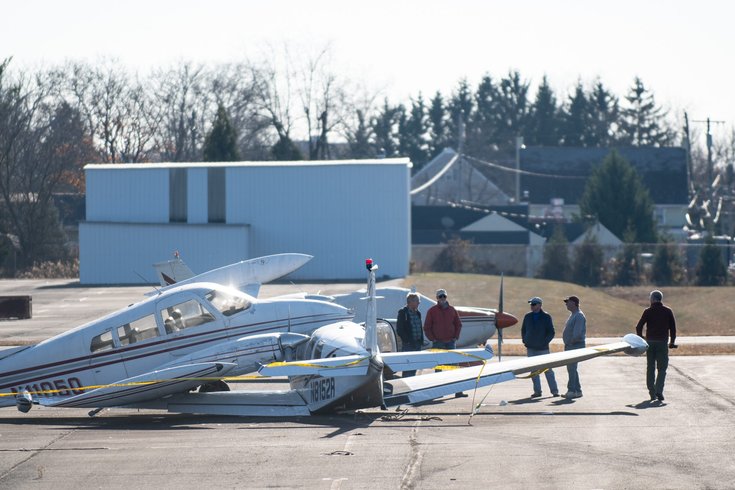 Plane crash Doylestown