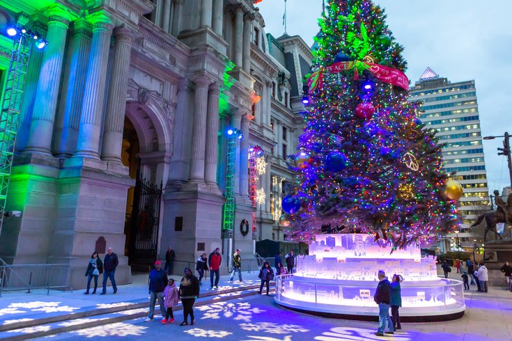 City Hall Philly Holiday Tree