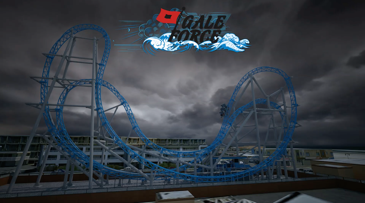 roller coaster ocean city