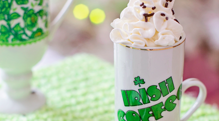 Irish coffee competition at Porta for St. Patrick's Day