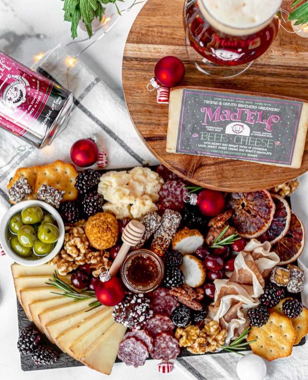 Crumb & Cow holiday cheeseboard