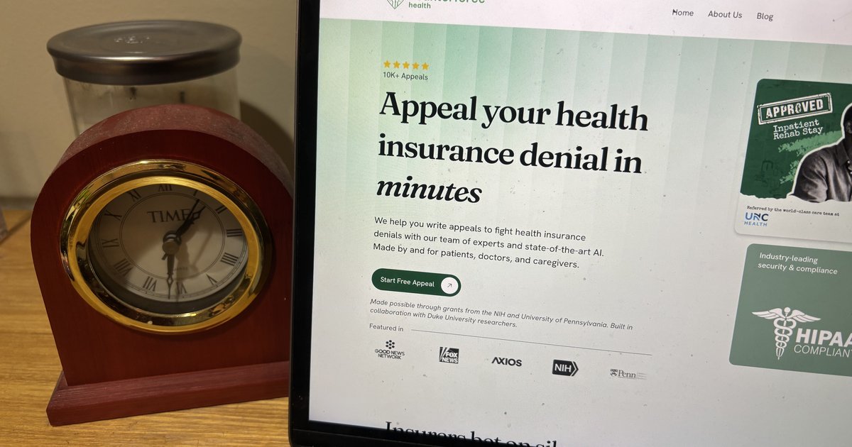 Patients deploy AI bots to battle health insurers that deny care using similar technology