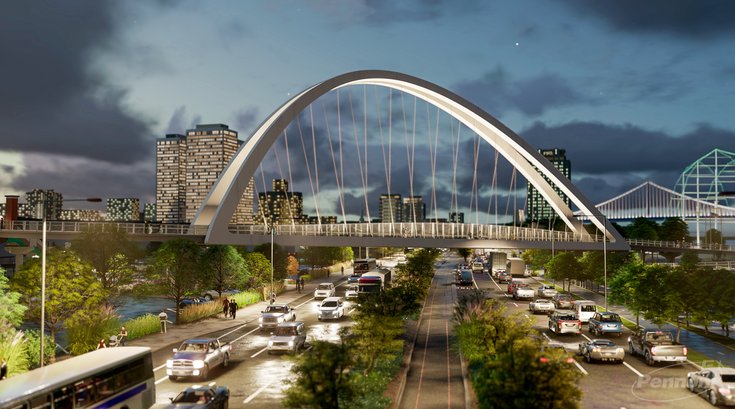 South Street Pedestrian Bridge