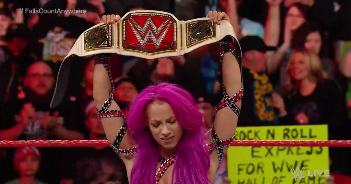 Wwe Raw Sasha Banks Reaches The Top For The Third Time Phillyvoice
