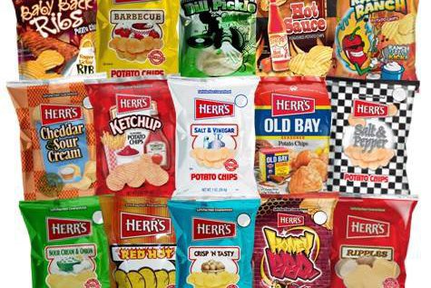 Herr's Flavored by Philly chips