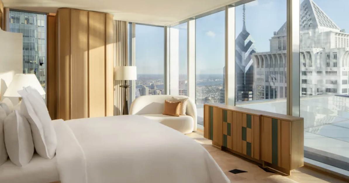 Four Seasons Philadelphia has a new Sky Garden penthouse suite and it costs $25,000 per night