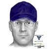 A sketch drawing of a suspect who police say posed as a utility worker to enter an elderly woman's home in South Jersey and steal from her.
