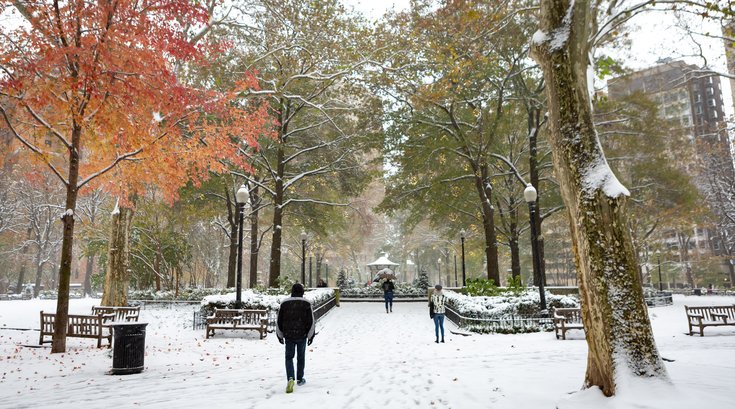 Snowfall December Philly