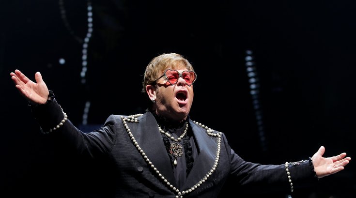 Elton John Eyesight