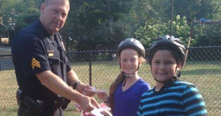 Police #39 ticket #39 kids riding bikes give free slurpees as sentence Police #39 ticket #39 kids riding bikes give free slurpees as sentence