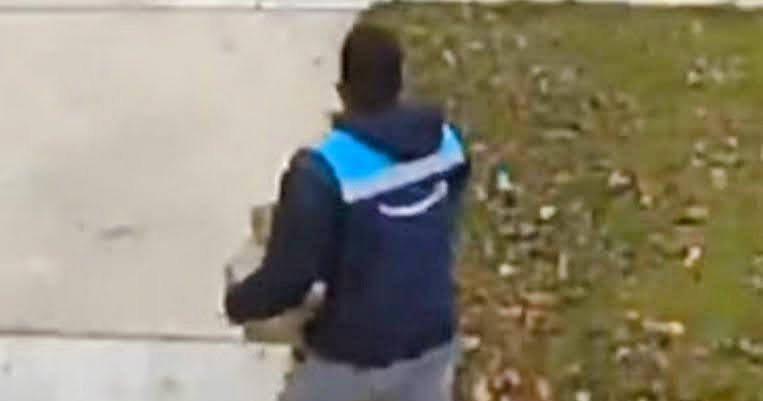 Man in Amazon jacket stole package of Apple Watches from Gloucester ...