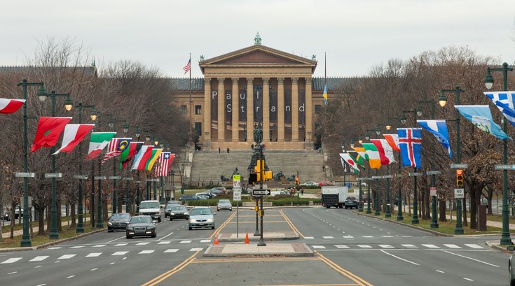 Carroll - Benjamin Franklin Parkway and the Philadelphia Museum of Art