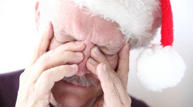 Holiday Stress Men