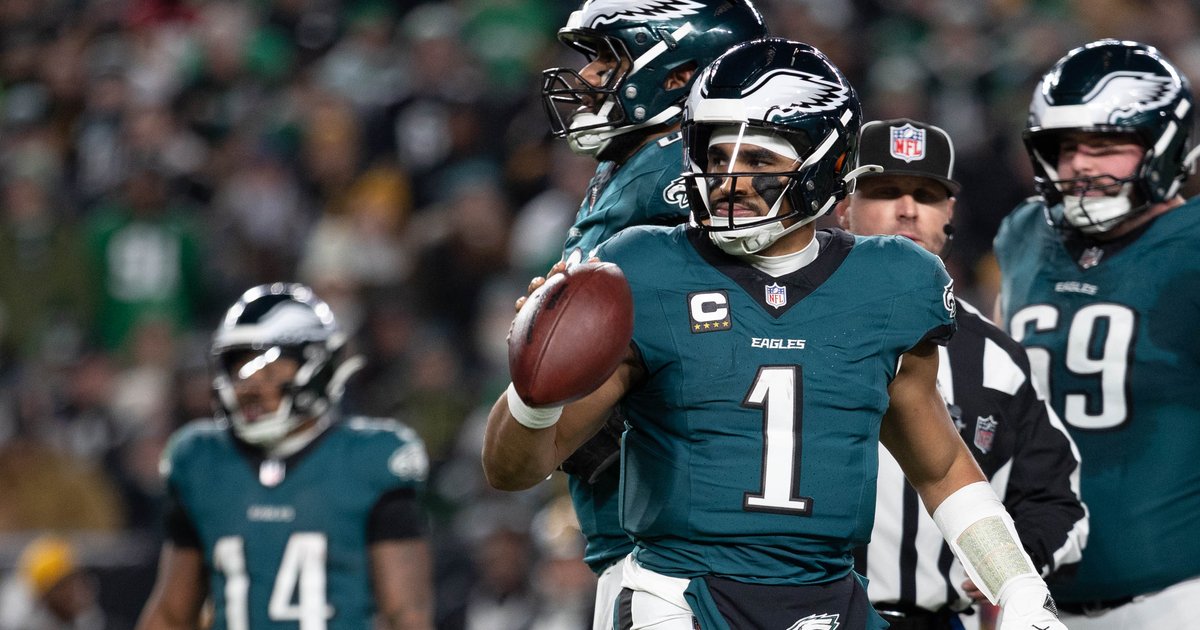 Jalen Hurts, Eagles' dismantling of the Steelers by the numbers