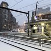 snow SEPTA wissahickon station