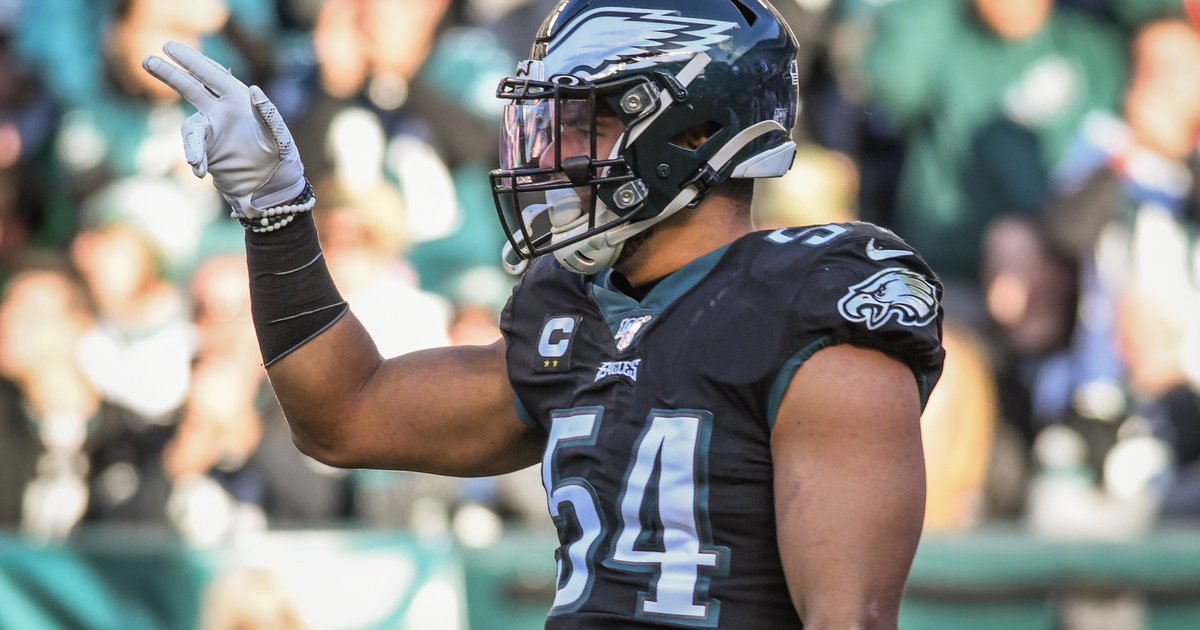 Roundup: Eagles place Kamu Grugier-Hill (back) on IR