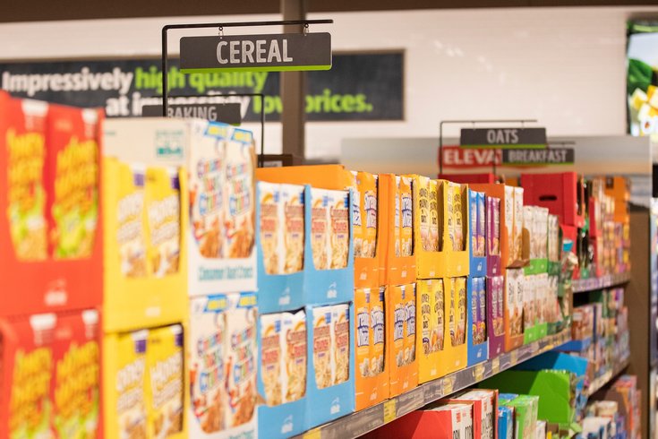 Cereal Boxes Grocery Store