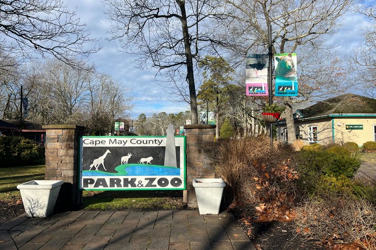 cape may county zoo sign