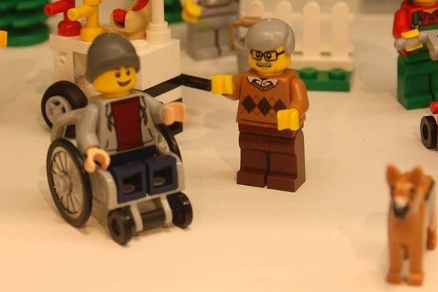 Wheelchair Lego