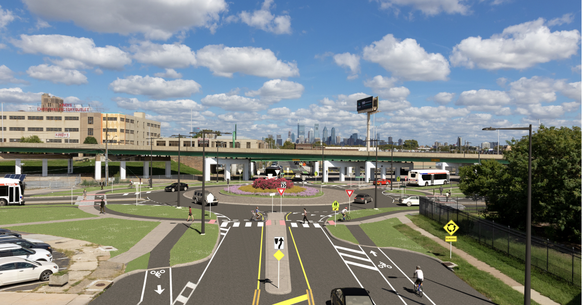 South Philly traffic roundabout planned to improve road safety at busy ...