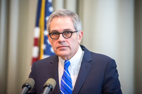 Philadelphia District Attorney Larry Krasner