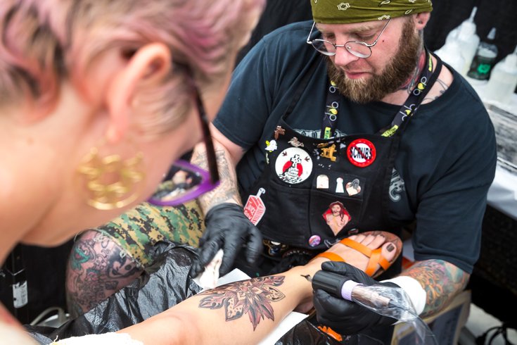 Getting tattooed with a weak immune system could pose long-term health risks