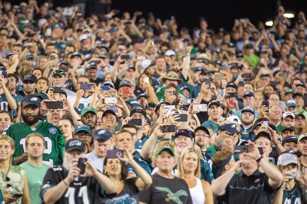 Carroll - Philadelphia Eagles Game Fans